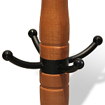 Вешалка напольная деревянная с черными металлическими крючками Noble Branches варинант исполнения - 3 | Loft Concept в Тюмени