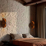 Бра плетеное из ротанга Chainmail варинант исполнения - 2 | Loft Concept в Тюмени