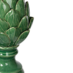 Статуэтка в виде артишока из зелёной керамики с глянцевыми лепестками Artichoke Decor  варинант исполнения - 1 | Loft Concept в Тюмени
