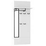 Вешалка настенная белая Strict Lines варинант исполнения - 1 | Loft Concept в Тюмени