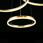 Люстра подвесная светодиодная Jewelry Ring варинант исполнения - 3 | Loft Concept в Тюмени