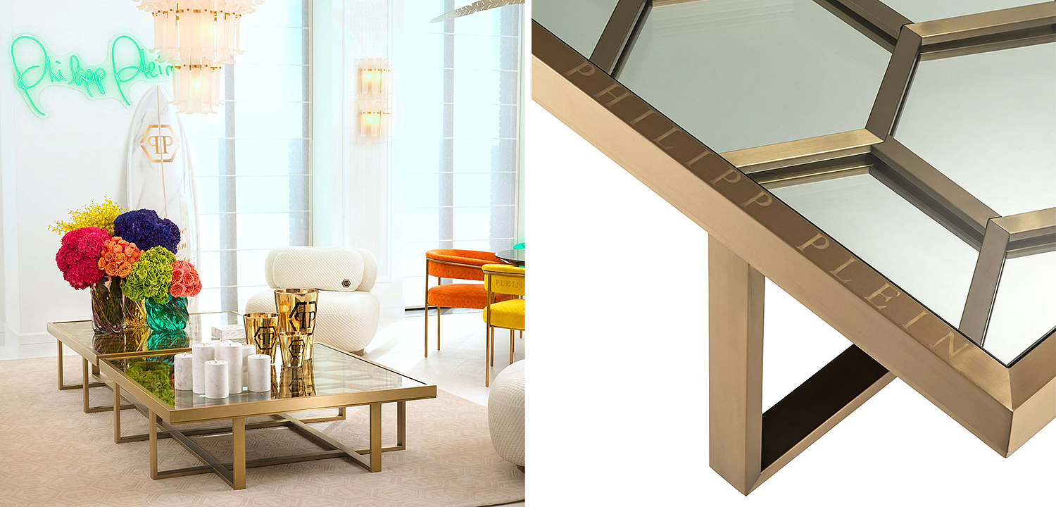 Кофейный стол Philipp Plein Coffee Table Skeleton Кофейный стол Philipp Plein Coffee Table Skeleton - Loft-Concept в Тюмени