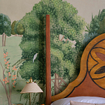 Обои ручная роспись Dandaka Glades Original colourway on painted Xuan paper варинант исполнения - 4 | Loft Concept в Тюмени