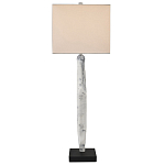 Настольная лампа с прямоугольным абажуром на каркасе в виде дерева Expressive Form варинант исполнения - 4 | Loft Concept в Тюмени