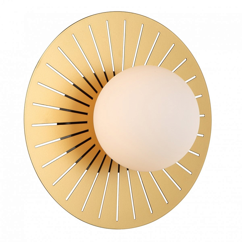 Бра Balls & Discs Белый Золотой Черный Бра Balls & Discs Белый Золотой Черный в Тюмени | Loft Concept