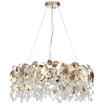 Люстра с декоративными подвесками из прозрачного стекла в форме монеток FAIRYTREE Light варинант исполнения - 10 | Loft Concept в Тюмени