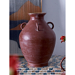 Ваза бордовая с 4-мя фактурными ручками Vase Burgundy Glaze варинант исполнения - 4 | Loft Concept в Тюмени
