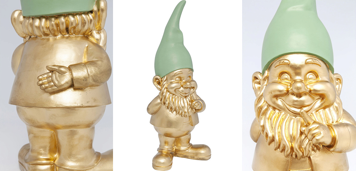 Статуэтка Golden Standing Gnome Статуэтка Golden Standing Gnome - Loft-Concept в Тюмени