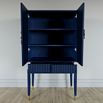 Кабинетный шкаф Elsa Dreams Blue с 2-мя ящиками варинант исполнения - 4 | Loft Concept в Тюмени