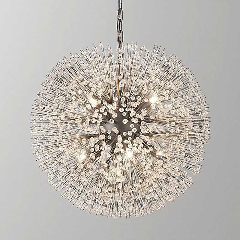 Люстра Dandelion Chandelier Серебряный Люстра Dandelion Chandelier Серебряный в Тюмени | Loft Concept