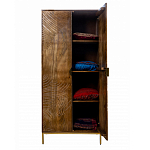 Распашной шкаф с фактурным фасадом Termite варинант исполнения - 3 | Loft Concept в Тюмени