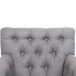 Кресло Addison Chic Armchair grey flax варинант исполнения - 4 | Loft Concept в Тюмени