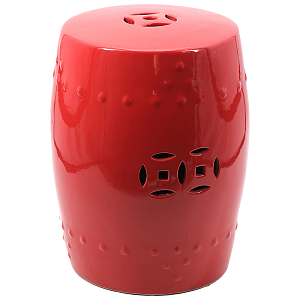 Керамический табурет Prosperity Color Red