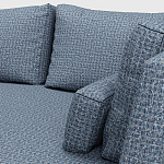 Мебельная ткань Шенилл голубой цвет 142 см T4-49 варинант исполнения - 10 | Loft Concept в Тюмени