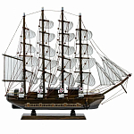 Декоративная модель деревянного тёмно-коричневого парусника в подарочной упаковке With The low варинант исполнения - 1 | Loft Concept в Тюмени