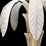 Торшер Glass Decorated Palm Floor Lamp White Листья Пальмы  варинант исполнения - 1 | Loft Concept в Тюмени