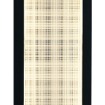 Светодиодное прямоугольное бра из металла черного цвета Lattice Lux варинант исполнения - 3 | Loft Concept в Тюмени