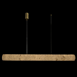 Подвесной светильник линейный цилиндрической формы из натурального алебастра Alabaster Geometry варинант исполнения - 1 | Loft Concept в Тюмени