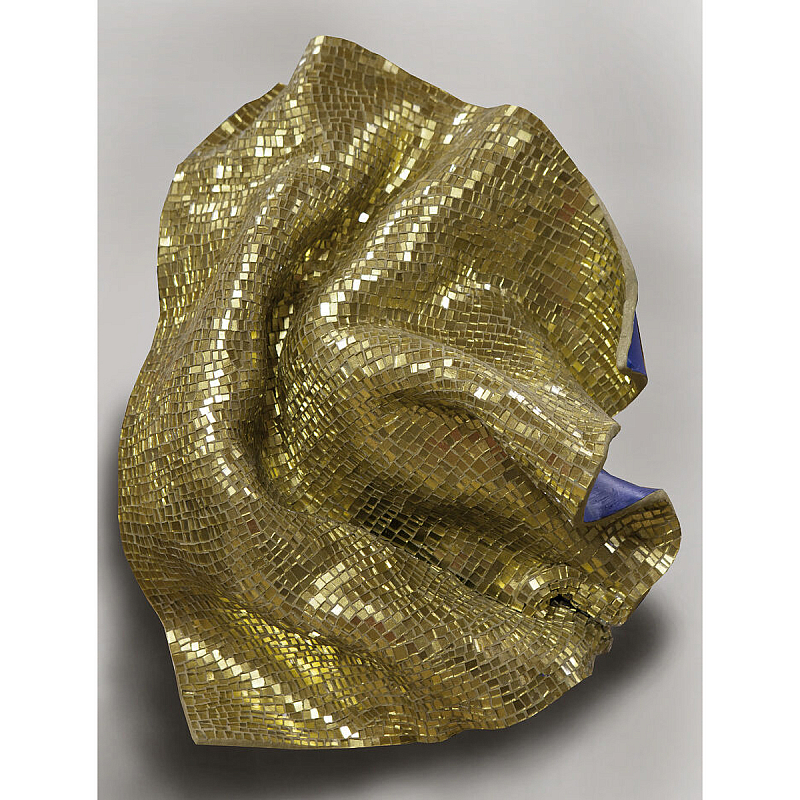 Панно «Reflection» Золотой Синий в Тюмени | Loft Concept 