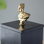 Мраморная шкатулка с бюстом из металла KELLY WEARSTLER варинант исполнения - 10 | Loft Concept в Тюмени