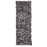 Ковер прямоугольный разноцветный из джинсовой одежды Zero Waste варинант исполнения - 1 | Loft Concept в Тюмени