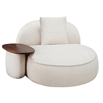 Кушетка Orus с овальным столиком  варинант исполнения - 4 | Loft Concept в Тюмени