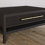 Кофейный стол Primo с двумя ящиками Темный орех варинант исполнения - 3 | Loft Concept в Тюмени