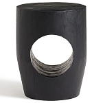 Приставной столик черного цвета AMORPHOUS варинант исполнения - 1 | Loft Concept в Тюмени