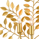 Бра с 3-мя лампами и декором в виде веток с листьями Little Twigs варинант исполнения - 1 | Loft Concept в Тюмени