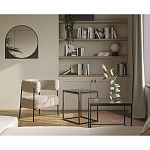 Зеркало круглое в металлической оправе Urban Style Space варинант исполнения - 1 | Loft Concept в Тюмени