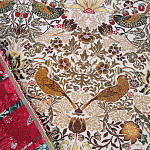 Мебельная ткань Гобелен William Morris кофейный цвет N 1114 варинант исполнения - 3 | Loft Concept в Тюмени