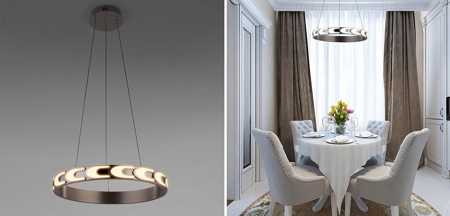 Люстра Maoris Ring Horizontal Chandelier D45 Люстра Maoris Ring Horizontal Chandelier D45 - Loft-Concept в Тюмени