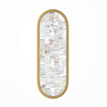 Бра перламутровый Lunaris 30 см варинант исполнения - 1 | Loft Concept в Тюмени