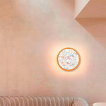 Бра в форме диска с перламутровыми прямоугольниками из морской ракушки Touch of Marine Charm варинант исполнения - 3 | Loft Concept в Тюмени