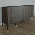 Большой Комод-буфет Elsa Dreams Walnut с ящиками варинант исполнения - 7 | Loft Concept в Тюмени