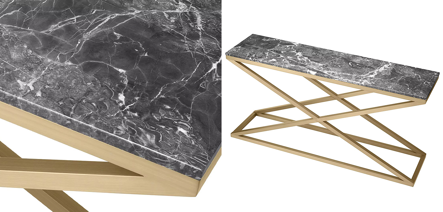 Консоль Eichholtz Console Table Criss Cross Консоль Eichholtz Console Table Criss Cross - Loft-Concept в Тюмени