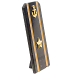 Сувенир Погон Майор ВМФ из натурального камня змеевик Souvenir Epaulets варинант исполнения - 1 | Loft Concept в Тюмени