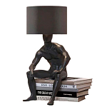 Настольная лампа с абажуром GERTY LAMP варинант исполнения - 1 | Loft Concept в Тюмени