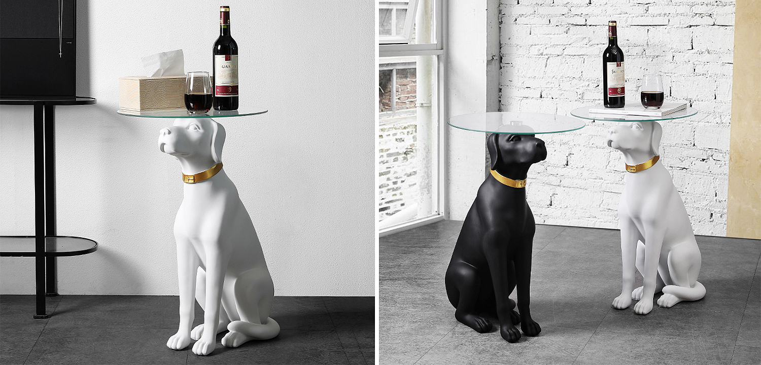 Приставной стол White Dog Table Приставной стол White Dog Table - Loft-Concept в Тюмени