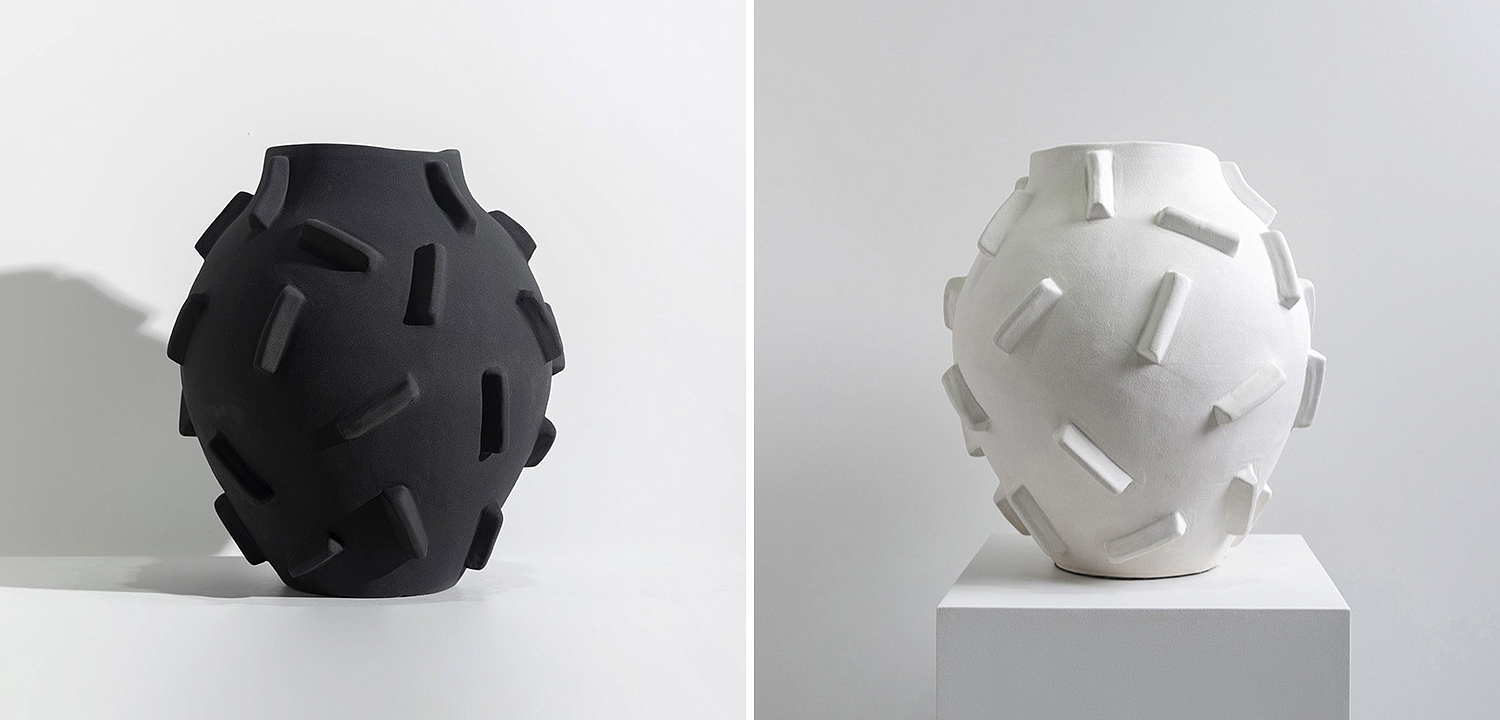 Ваза Molecule Collection Black Vase Ваза Molecule Collection Black Vase - Loft-Concept в Тюмени