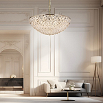 Люстра с каскадом из подвесных прозрачных элементов Attractiveness варинант исполнения - 4 | Loft Concept в Тюмени