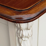 Высокий деревянный комод в стиле прованс Montmartre Provence Chest of Drawers варинант исполнения - 4 | Loft Concept в Тюмени