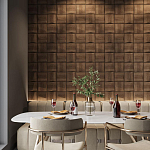 Гипсовая 3D панель с принтографией PM-26 варинант исполнения - 2 | Loft Concept в Тюмени