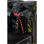 Кресло "Баския и Уорхол" Basquiat Warhol graffiti chair натуральная кожа варинант исполнения - 6 | Loft Concept в Тюмени