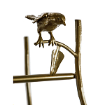 Стеллаж металлический с птичками Primavera варинант исполнения - 4 | Loft Concept в Тюмени