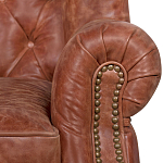 Кожаное кресло James Brown Leather Armchair варинант исполнения - 4 | Loft Concept в Тюмени