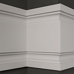 Гладкий молдинг MT-40 варинант исполнения - 1 | Loft Concept в Тюмени