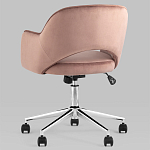 Кресло для компьютерного стола Veloury Pink варинант исполнения - 6 | Loft Concept в Тюмени