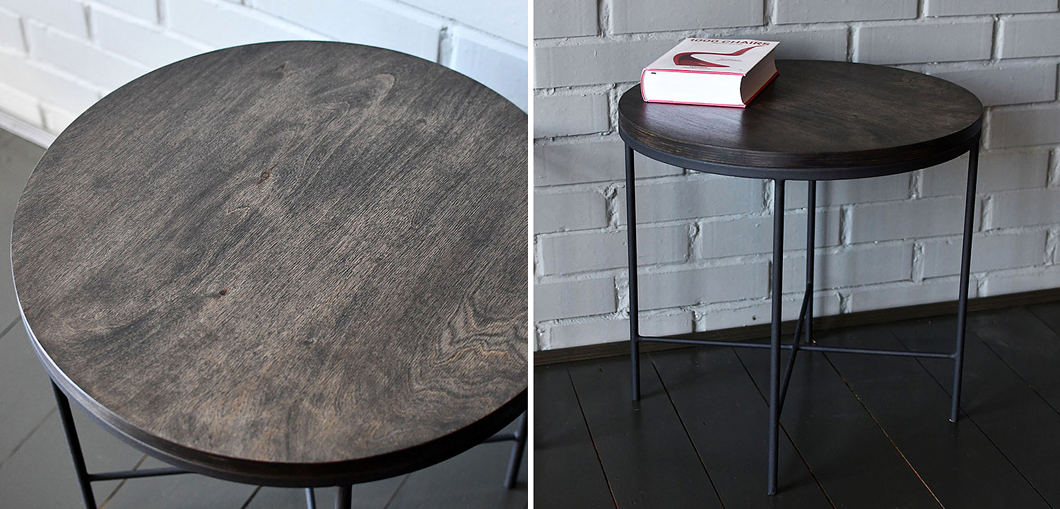 Кофейный стол Nava Industrial Metal Rust Coffee Table Кофейный стол Nava Industrial Metal Rust Coffee Table - Loft-Concept в Тюмени