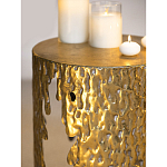 Столик дизайнерский Copper streaks варинант исполнения - 7 | Loft Concept в Тюмени